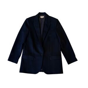 Zadig & Voltaire Women's Black Blazer with Stars - Size 6